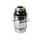 Муфта поворотная разрывная, наруж. резьба BSP 1", алюминий, TLRBC1M-AL TITAN LOCK