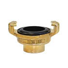 Универсальное соединение для воды NEPTUN (GEKA) с внутренней резьбой BSP 3/8", латунь, TLNPF3/8-BR TITAN LOCK