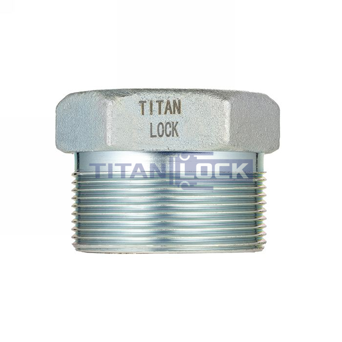 Переходник для парового соединения "GEFEST", ВР/НР, 1/2" NPT x Wing nut (оцинк. сталь), TLGFR1/2 (GB3) TITAN LOCK