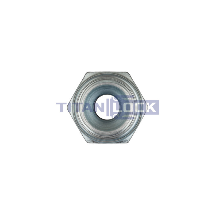 Фитинг DN 06 NPTF (Ш) 1/8", TL-NPTF06M1/8 TITAN LOCK