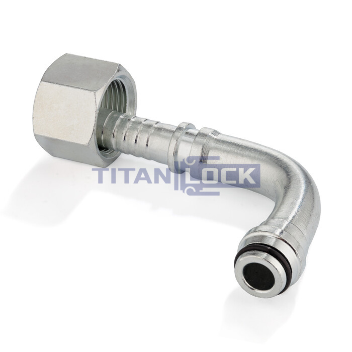 Фитинг DN 10 DKOS (Г) M20x1.5 (90), TL-DKOS10F20X1.5-90 TITAN LOCK