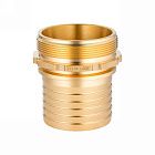 4in, штуцер с наружной резьбой под рукав, латунь, TLSM100BR TITAN LOCK