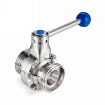 Кран шаровый нержавеющий (AISI304) DN100, типа резьба-резьба, DIN TLHBV100THS TITAN LOCK