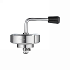 Диоптр гаечный под сварку, нержавеющий, со скребком, DN50, TL050DWWDS TITAN LOCK