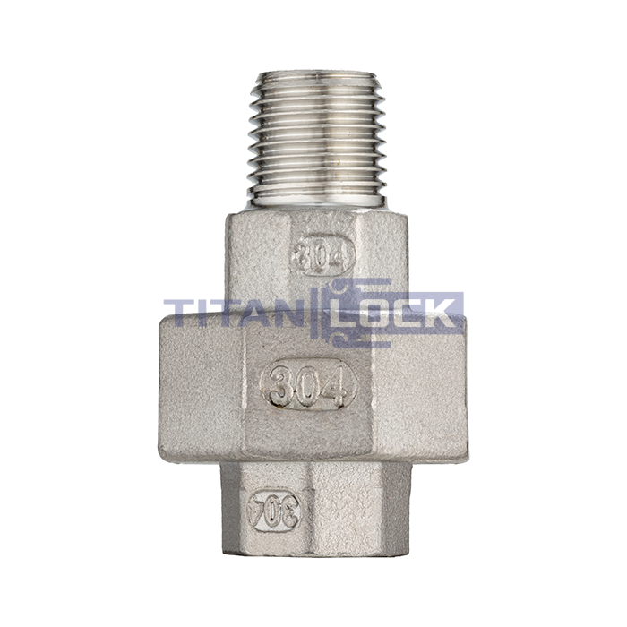 Американка конусная нержавеющая (AISI304) 1", ВР/НР TL1UFMC TITAN LOCK