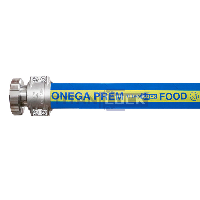 Пищевой рукав для жирных продуктов «ONEGA-PREM », нап/всас., вн. диам. 19мм, 10bar, NBR, TL020ON-PR TITAN LOCK