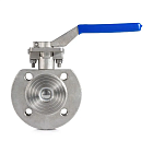 Кран шаровый межфланцевый нерж 304, DN20 TL020BVFS TITAN LOCK