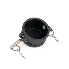 Камлок полипропиленовый тип DC, заглушка для ниппеля 4", TL400DCPP TITAN LOCK