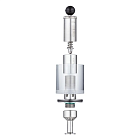 Шпунт-аппарат прямой, до 2,2 бар, под Clamp DN20 нерж. 304 TL20TGMS-CL TITAN LOCK