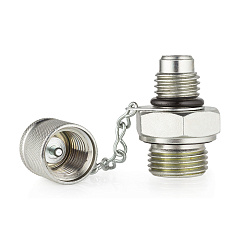 Точка контроля давления, резьба BSP 1/4-М16Х1,5, TL1/4PСP1,5 TITAN LOCK