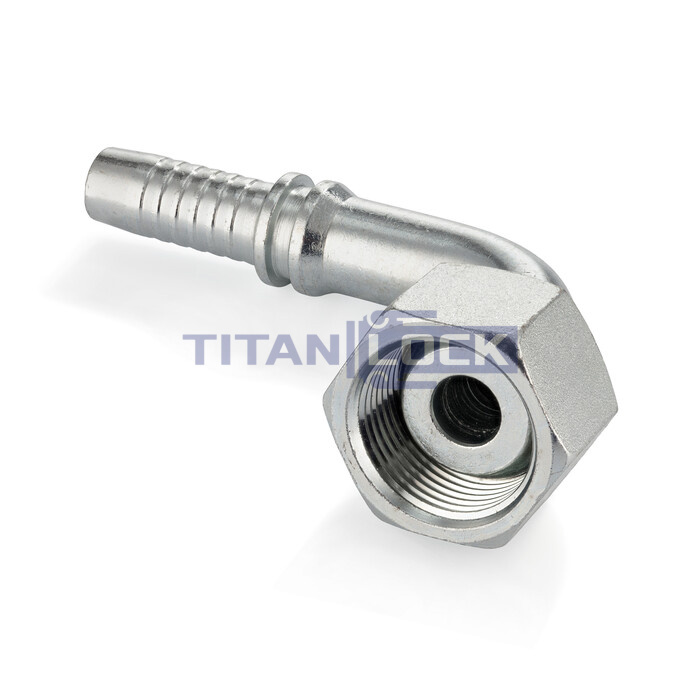 Фитинг DN 06 DK (Г) M14X1.5 (90), TL-DK06F14X1.5-90 TITAN LOCK