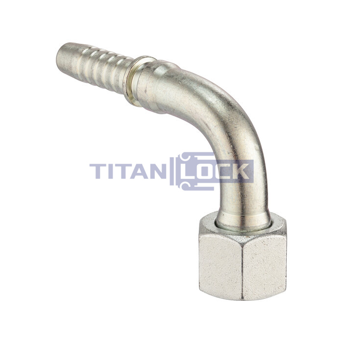 Фитинг DN 10 DKOL (Г) M22X1.5 (90), TL-DKOL10F22X1.5-90 TITAN LOCK