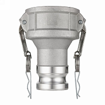 Камлок нержавеющий тип DА (переходник розетка 4" х ниппель 2"), TL4020DASS TITAN LOCK