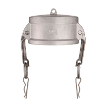 Камлок нержавеющий тип DC серия "EcoLine" заглушка для ниппеля 5", AISI304, TL500DCSS-EL TITAN LOCK