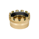 Соединение TankWagen, муфта (мама), латунь, TLMK100BR TITAN LOCK