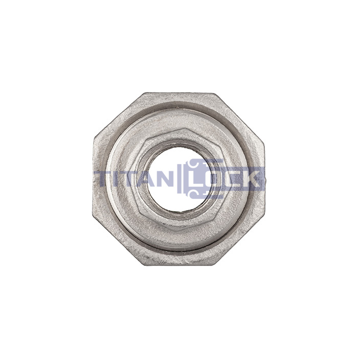 Американка конусная нержавеющая (AISI304) 3/8", ВР/ВР TL037UFFC TITAN LOCK
