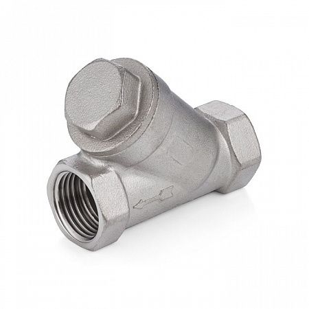 Фильтр муфтовый сетчатый нержавеющий AISI304, ВР/ВР 1", TL1ASF TITAN LOCK