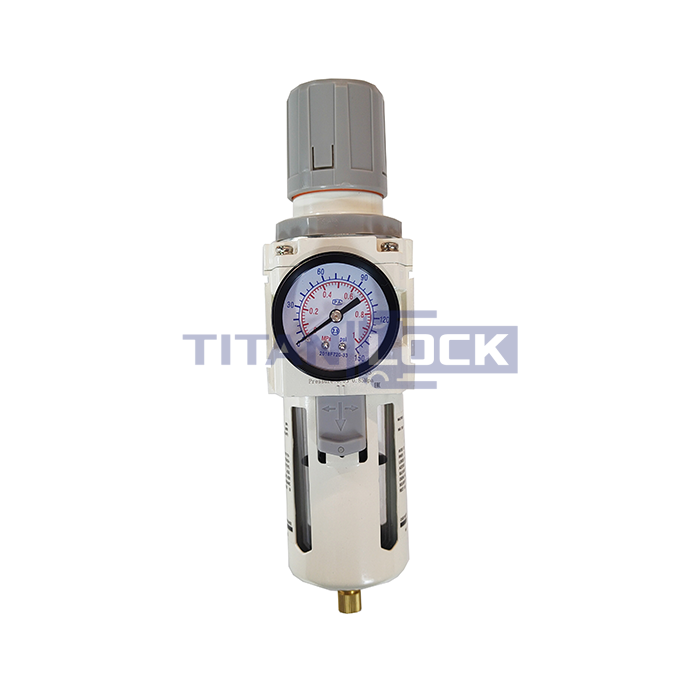 Фильтр-регулятор AW 3000-03, 3/8" 2000 л/мин, TLP-AW3000-03 TITAN LOCK