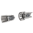 БРС серия А, ISO 7241-A, розетка, нерж. Сталь, 2in TL16AF-S TITAN LOCK