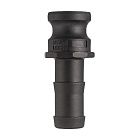 Камлок полипропиленовый тип E, ниппель с хвостовиком 2", TL200EPP TITAN LOCK