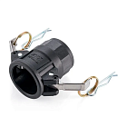 Камлок полипропиленовый тип D розетка, внутр. резьба BSP 1 1/2", TL150DPP TITAN LOCK
