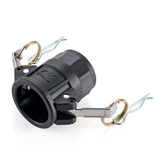 Камлок полипропиленовый тип D розетка, внутр. резьба BSP 1/2", TL50DPP TITAN LOCK