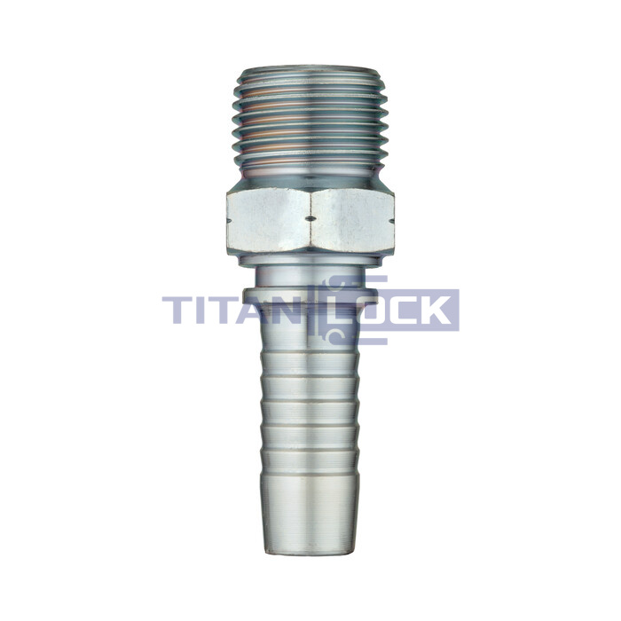 Фитинг DN 06 BSP (Ш) 1/4", TL-BSP06M1/4 TITAN LOCK