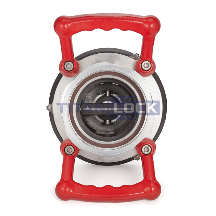 Соединение ZEVS ("сухой" разъем) розетка, 4in, BSP, материал алюм. TLDDC400-AL TITAN LOCK