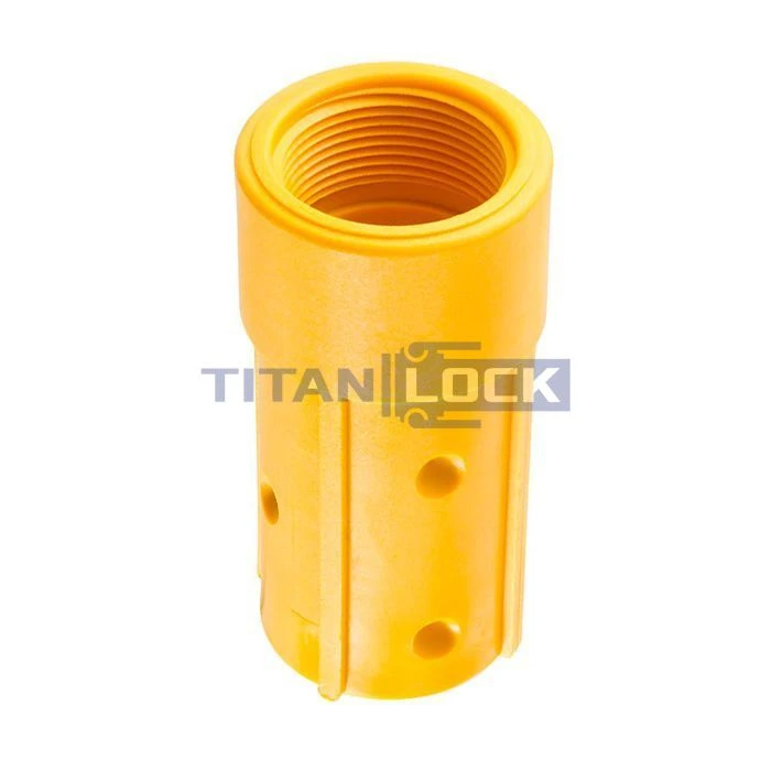 4Соплодержатель для рукава, материал нейлон, внутр. диам. 38 мм TL038NHNY TITAN LOCK