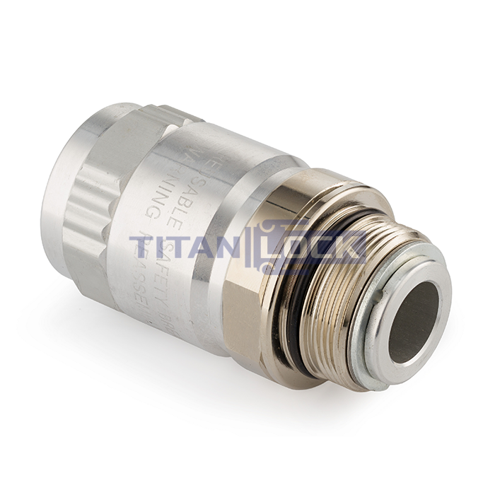 Муфта поворотная разрывная, наруж. резьба BSP 3/4", алюминий, TLRBC3/4M-AL TITAN LOCK