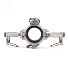 Камлок нержавеющий тип DD (переходник розетка 3" х розетка 3"), AISI316, TL300DDSS TITAN LOCK