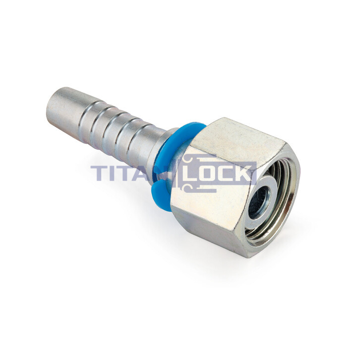 Фитинг DN 12 DKOL (Г) M22X1.5, TL-DKOL12F22X1.5 TITAN LOCK
