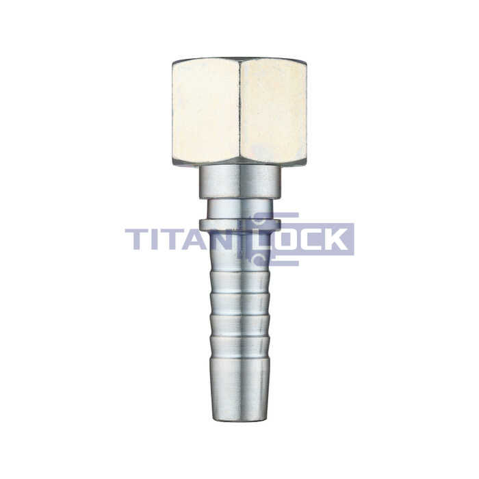 Фитинг DN 12 DKOL (Г) M22X1.5, TL-DKOL12F22X1.5 TITAN LOCK