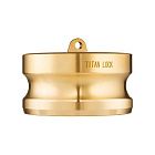 Камлок латунный тип DР, заглушка для розетки 4", TL400DPBR TITAN LOCK