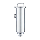 Пищевой фильтр нержавеющий угловой, под Clamp, DN40 TLFA40CL-S TITAN LOCK