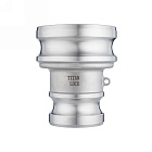 Камлок типа AA (переходник ниппель 3" х ниппель 2"), нерж. 316, TL3020AASS TITAN LOCK