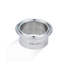 Штуцер CLAMP под приварку DN32 нерж. 316, DIN TL32CLW TITAN LOCK
