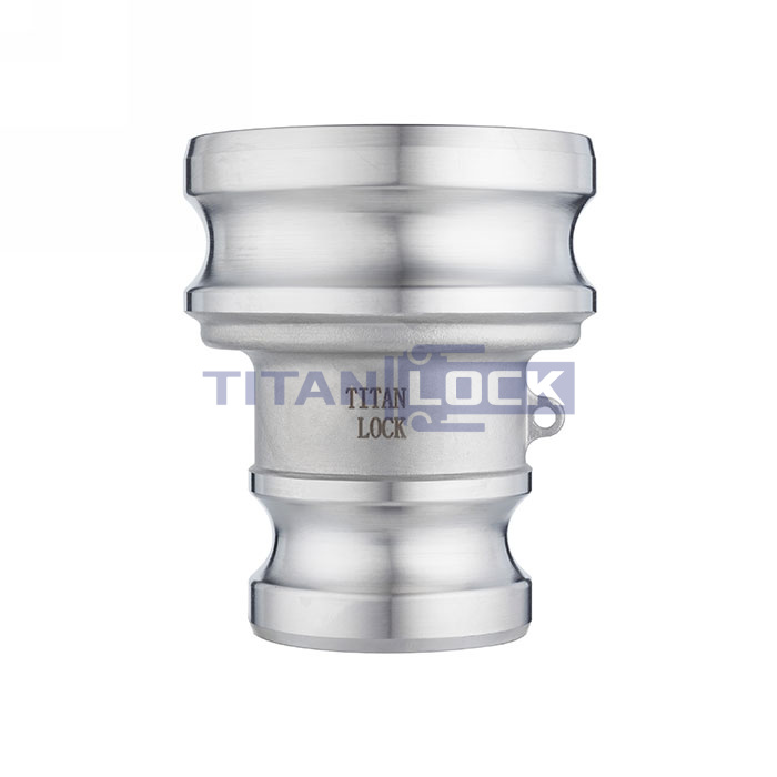 Камлок типа AA (переходник ниппель 3" х ниппель 2"), нерж. 316, TL3020AASS TITAN LOCK
