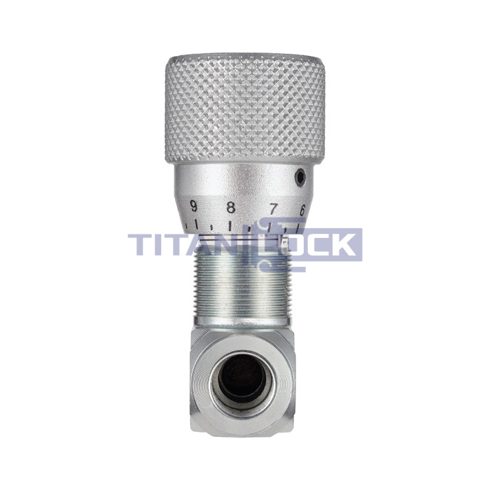Гидравлический дроссель однонаправленный, 3/4", BP/BP, сталь, TL1WHT3/4FF TITAN LOCK