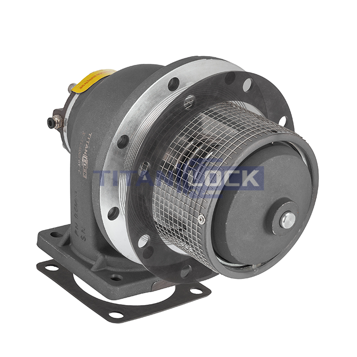 Пневматический донный клапан, квадратный фланец, алюминий, 4in, TL400PBV-S TITAN LOCK
