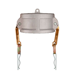 Камлок алюминиевый тип DC серия "EcoLine", заглушка для ниппеля 8", TL800DCAL-EL TITAN LOCK
