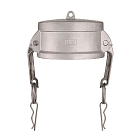 Камлок нержавеющий тип DC, заглушка для ниппеля 3", AISI304, TL300DCSS TITAN LOCK