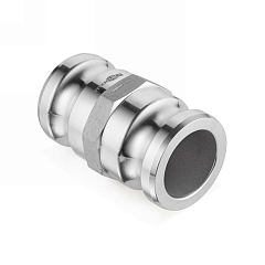Камлок алюминиевый тип AA (переходник ниппель 1,5" х ниппель 1,5"), TL150AAAL TITAN LOCK