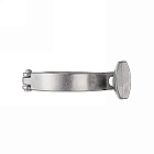 Хомут CLAMP одноосевой DN125 нерж. 304,фланец 155мм, DIN TL125CLC-2 TITAN LOCK