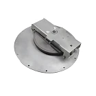 Крышка с люком для автоцистерны, без отверстий, алюминий, 500мм, TL500MC TITAN LOCK