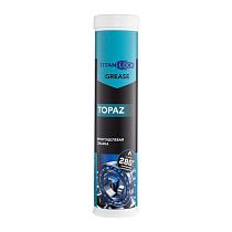 Высокотемпературная многоцелевая смазка TOPAZ (LGWA 2) +180 С, синяя, туба 400 мл, TLGREASE-TZ04 TIT