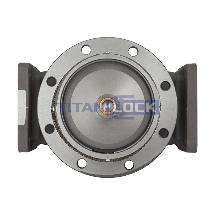 Пневматический донный клапан, Т-образный, алюминий, 4in, TL400PBV-T TITAN LOCK