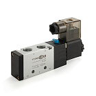 Пневмораспределитель электромагнитный 4V, серия 200, 1 канал, 6 мм, DC24V, TL4V210-06DC24V TITAN LOCK