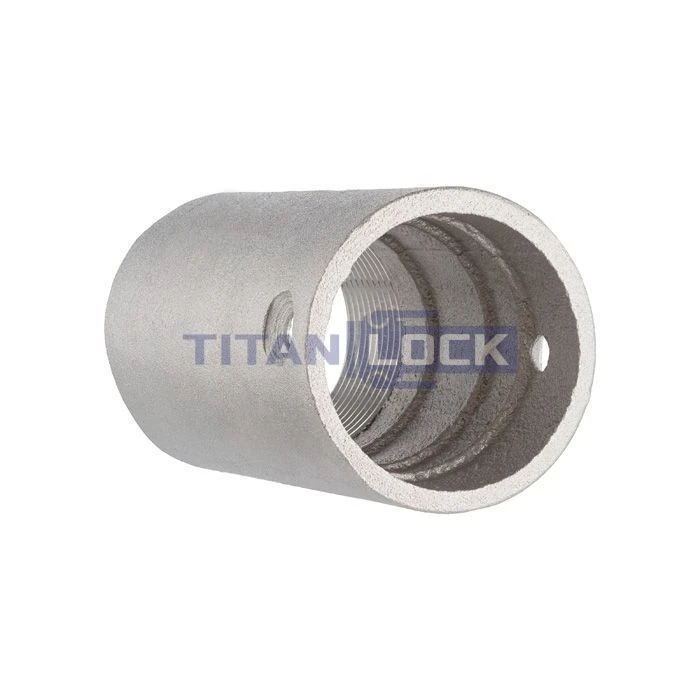 4Соплодержатель для рукава, материал алюм., внутр. диам. 25 мм TL025NHAL TITAN LOCK