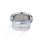 Штуцер CLAMP под приварку DN150 нерж. 316, фланец 183мм, DIN TL150CLW-2 TITAN LOCK